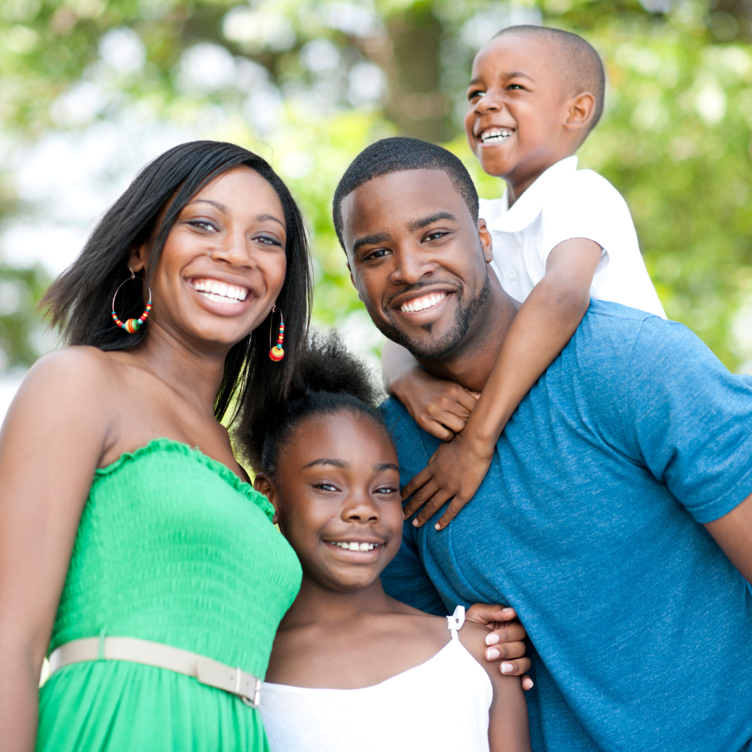 Outreach Community Church Happy Black Family Meet Some of the Family
